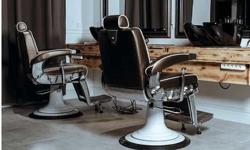 Salon wig showcase