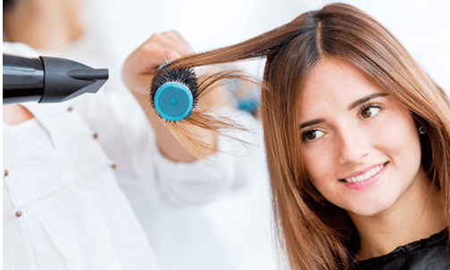 Professional hair styling