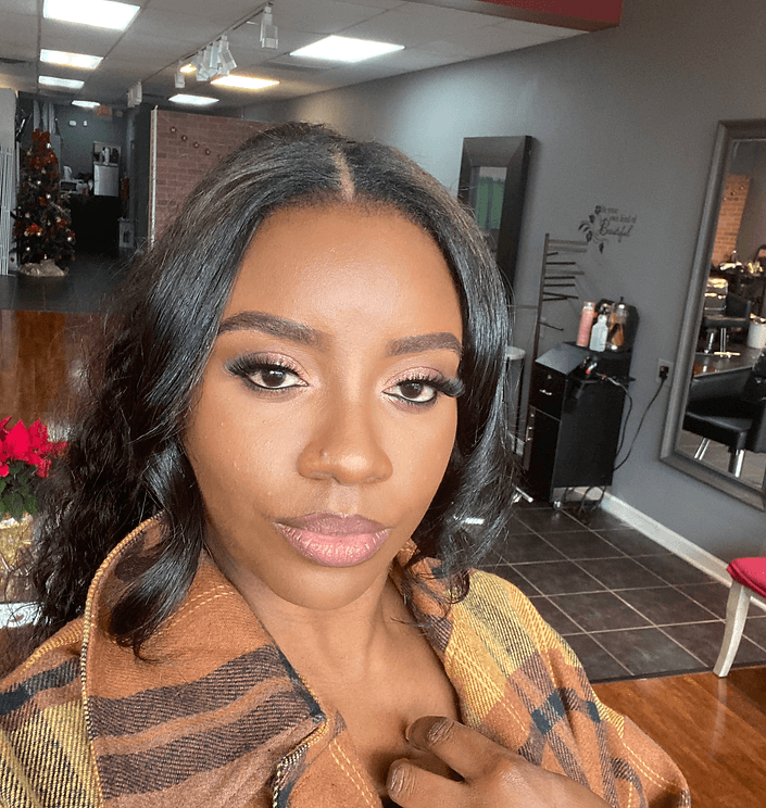 Eunice Fienagha, owner of Renew Hair Salon